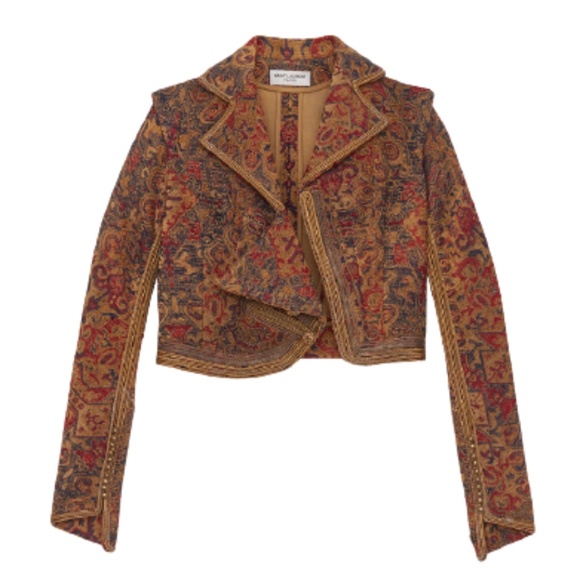 Saint Laurent Jackets & Blazers - Saint Laurent Marrakech Cropped Jacket